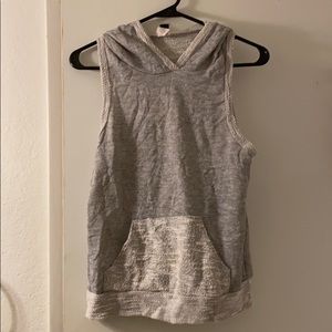 Hooded tank top
